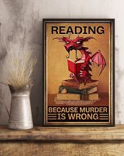READING BECAUSE MURDER IS WRONG 11x17 Poster lifestyle-poster-3