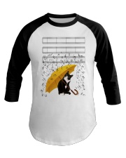 CAT MUSIC Baseball Tee tile
