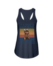 IT'S NOT A DAD BOD IT'S A FATHER FIGURE Ladies Flowy Tank tile