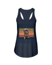 DAD BOD - FATHER FIGURE Ladies Flowy Tank tile