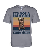DAD BOD - FATHER FIGURE V-Neck T-Shirt tile