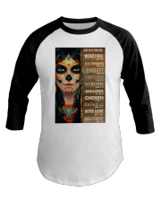 GOD SAYS YOU ARE Baseball Tee tile