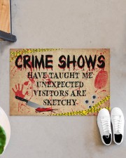 CRIME SHOWS Doormat 34" x 23" aos-doormat-34-x-23-lifestyle-front-07