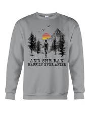 AND SHE RAN HAPPILY EVER AFTER Crewneck Sweatshirt tile