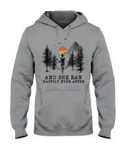 AND SHE RAN HAPPILY EVER AFTER Hooded Sweatshirt tile