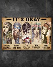 IT'S OKAY 17x11 Poster poster-landscape-17x11-lifestyle-12