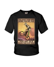 YOU DON'T STOP RIDE Youth T-Shirt tile