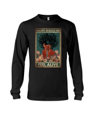 MUSIC MAKES ME FEEL ALIVE Long Sleeve Tee tile