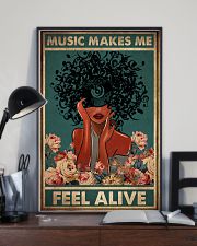 MUSIC MAKES ME FEEL ALIVE 11x17 Poster lifestyle-poster-2