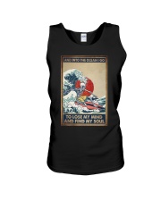 INTO THE OCEAN I GO TO LOSE MY MIND Unisex Tank tile