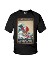INTO THE OCEAN I GO TO LOSE MY MIND Youth T-Shirt tile