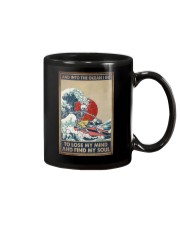 INTO THE OCEAN I GO TO LOSE MY MIND Mug tile