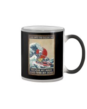INTO THE OCEAN I GO TO LOSE MY MIND Color Changing Mug tile