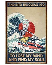 INTO THE OCEAN I GO TO LOSE MY MIND 11x17 Poster front