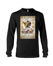 SHE HAS A HIPPIE SOUL Long Sleeve Tee tile