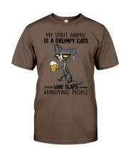 MY SPIRIT ANIMAL IS A GRUMPY CATS Classic T-Shirt tile