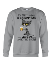 MY SPIRIT ANIMAL IS A GRUMPY CATS Crewneck Sweatshirt tile
