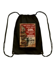 ONCE UPON A TIME THERE WAS A GIRL Drawstring Bag tile