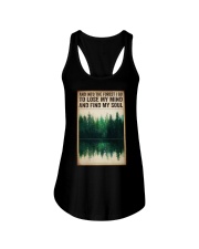 INTO THE FOREST I GO TO LOSE MY MIND Ladies Flowy Tank tile