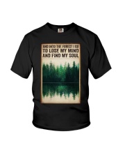 INTO THE FOREST I GO TO LOSE MY MIND Youth T-Shirt tile