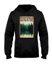 INTO THE FOREST I GO TO LOSE MY MIND Hooded Sweatshirt tile