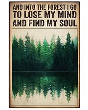 INTO THE FOREST I GO TO LOSE MY MIND 11x17 Poster front