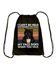 I CAN'T BE HELP Drawstring Bag tile