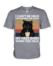 I CAN'T BE HELP V-Neck T-Shirt tile