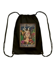 STAY TRIPPY LITTLE HIPPIE Drawstring Bag tile