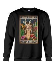 STAY TRIPPY LITTLE HIPPIE Crewneck Sweatshirt tile