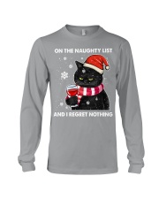 ON THE NAUGHTY LIST AND I REGRET NOTHING Long Sleeve Tee tile