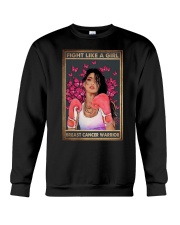 FIGHT LIKE A GIRL Crewneck Sweatshirt tile