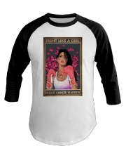 FIGHT LIKE A GIRL Baseball Tee tile