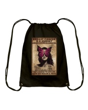 BREAST CANCER IS A JOURNEY Drawstring Bag tile