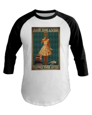 AND SHE LIVED HAPPILY EVER AFTER Baseball Tee tile
