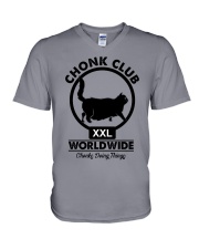CHONK CLUB WORLDWIDE V-Neck T-Shirt tile