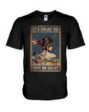IT'S OKAY TO NOT BE OKAY V-Neck T-Shirt tile