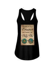 YOU MAY SAY I'M A DREAMER Ladies Flowy Tank tile