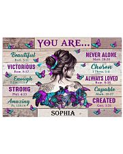 YOU ARE - CUSTOM 17x11 Poster front