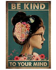 BE KIND TO YOUR MIND 11x17 Poster front