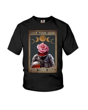 LOSE YOUR MIND FIND YOUR SOUL Youth T-Shirt tile