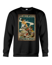 AND SHE LIVED HAPPILY EVER AFTER Crewneck Sweatshirt tile