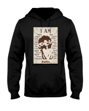 AFRO GIRL - CUSTOM NAME Hooded Sweatshirt tile