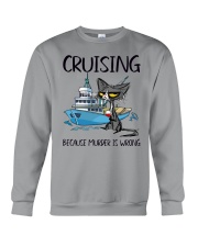 CRUISING BECAUSE MURDER IS WRONG Crewneck Sweatshirt tile