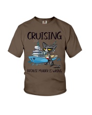 CRUISING BECAUSE MURDER IS WRONG Youth T-Shirt tile