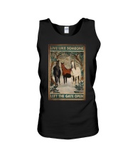 LIVE LIKE SOMEONE Unisex Tank tile