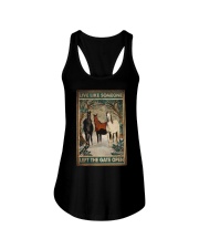 LIVE LIKE SOMEONE Ladies Flowy Tank tile