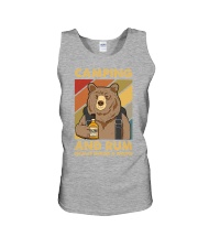 CAMPING AND RUM BECAUSE MURDER IS WRONG Unisex Tank tile