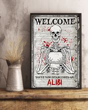 WELCOME YOU'VE NOW ESTABLISHED AN ALIBI 11x17 Poster lifestyle-poster-3