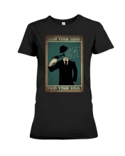 LOSE YOUR MIND FIND YOUR SOUL Premium Fit Ladies Tee tile